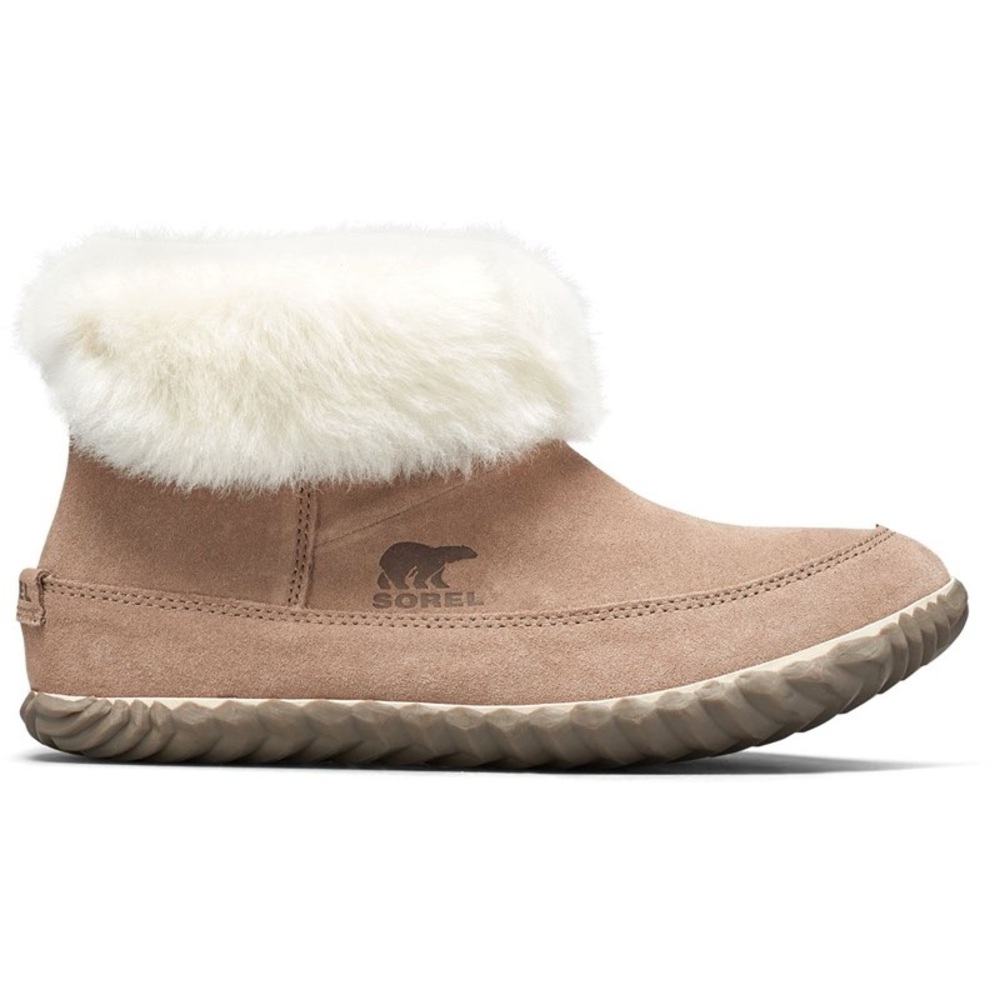 🩶 SOREL 🩶 Out N About Faux Fur Bootie Boots - NEW IN BOX Size 10